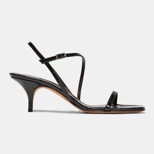 Emme Parsons Black Strappy Heels